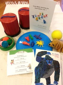 Gross Motor Activities for Small Spaces- complete kit